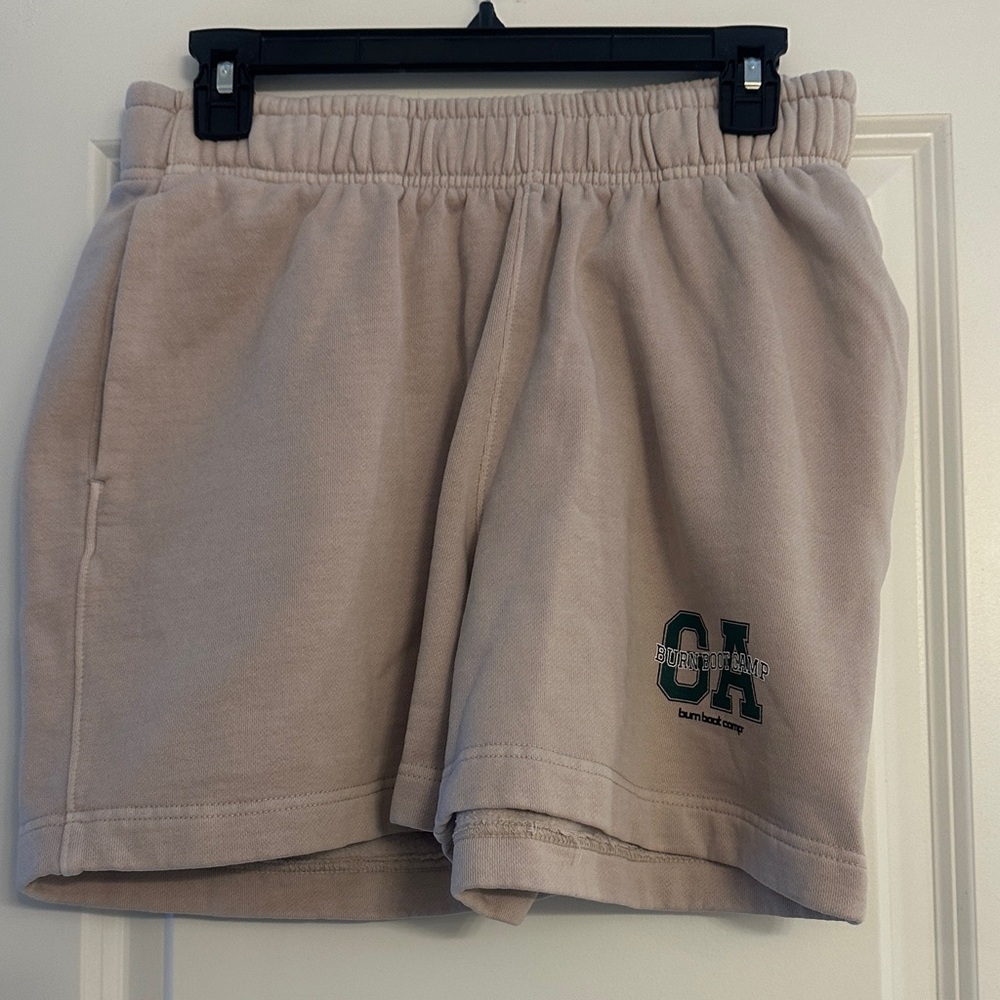 Comfortable Beige Athletic Shorts for Women